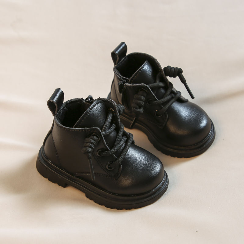 新15-30码宝宝马丁靴秋冬加绒棉鞋软底学步鞋秋款女童婴儿短靴