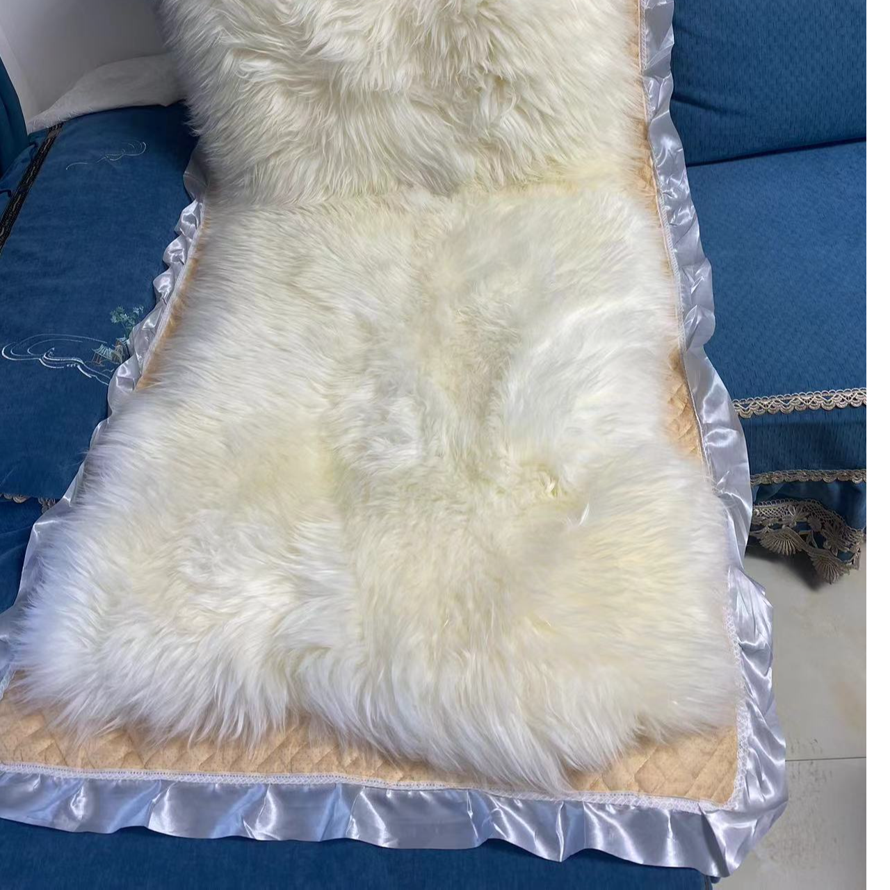 冬季羊皮毛床褥子单人加厚保暖防潮羊皮床垫铺盖床毯子