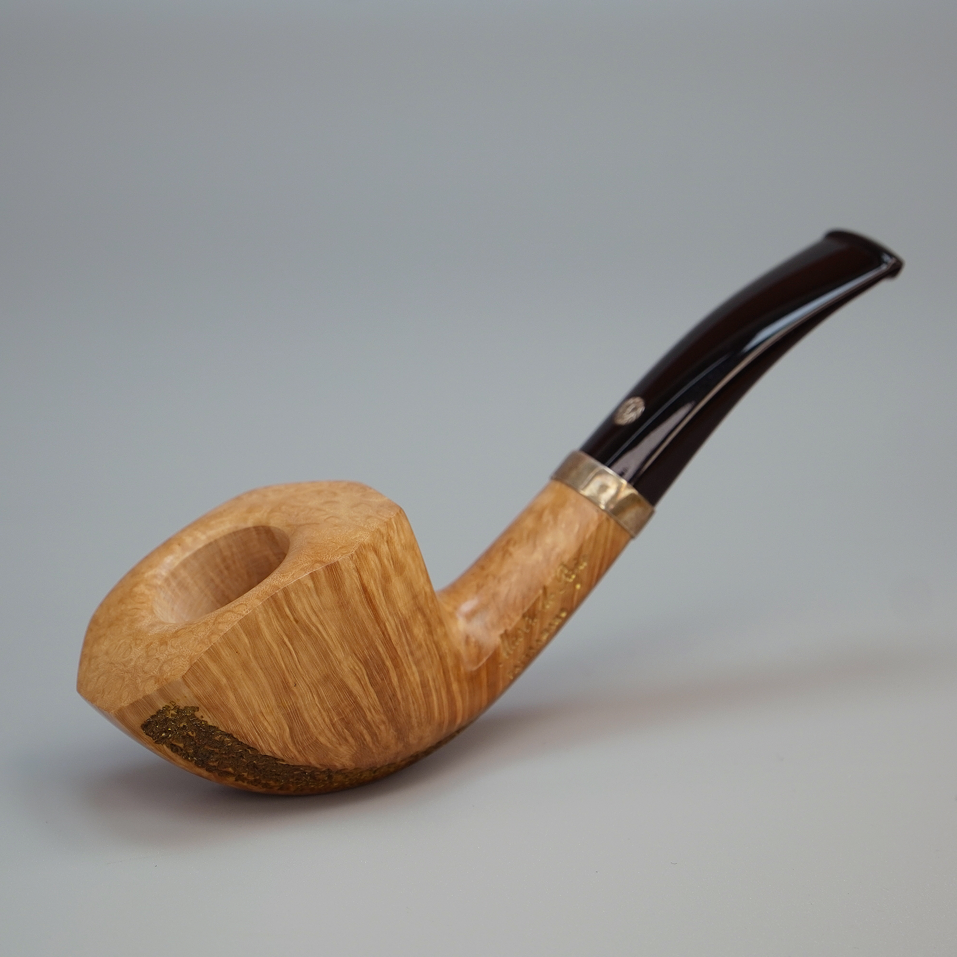 意大利玛仕原木色石楠木烟斗