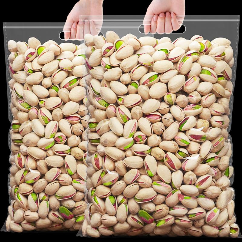 良品铺子开心果新货大颗粒盐焗味500g孕妇干果烘焙零食坚果散装批