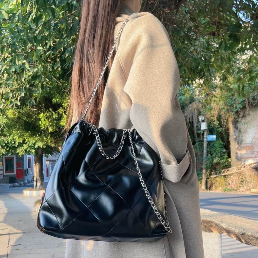 垃圾袋时尚百搭单肩斜挎女包