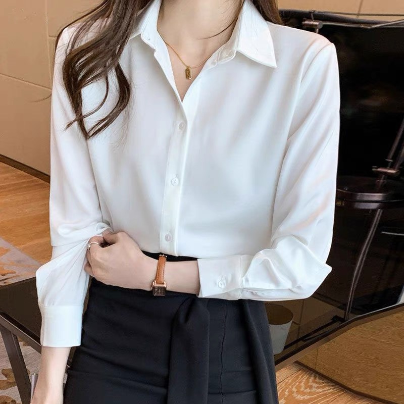 【福多多优选】直播间-气质优雅设计通勤衬衣