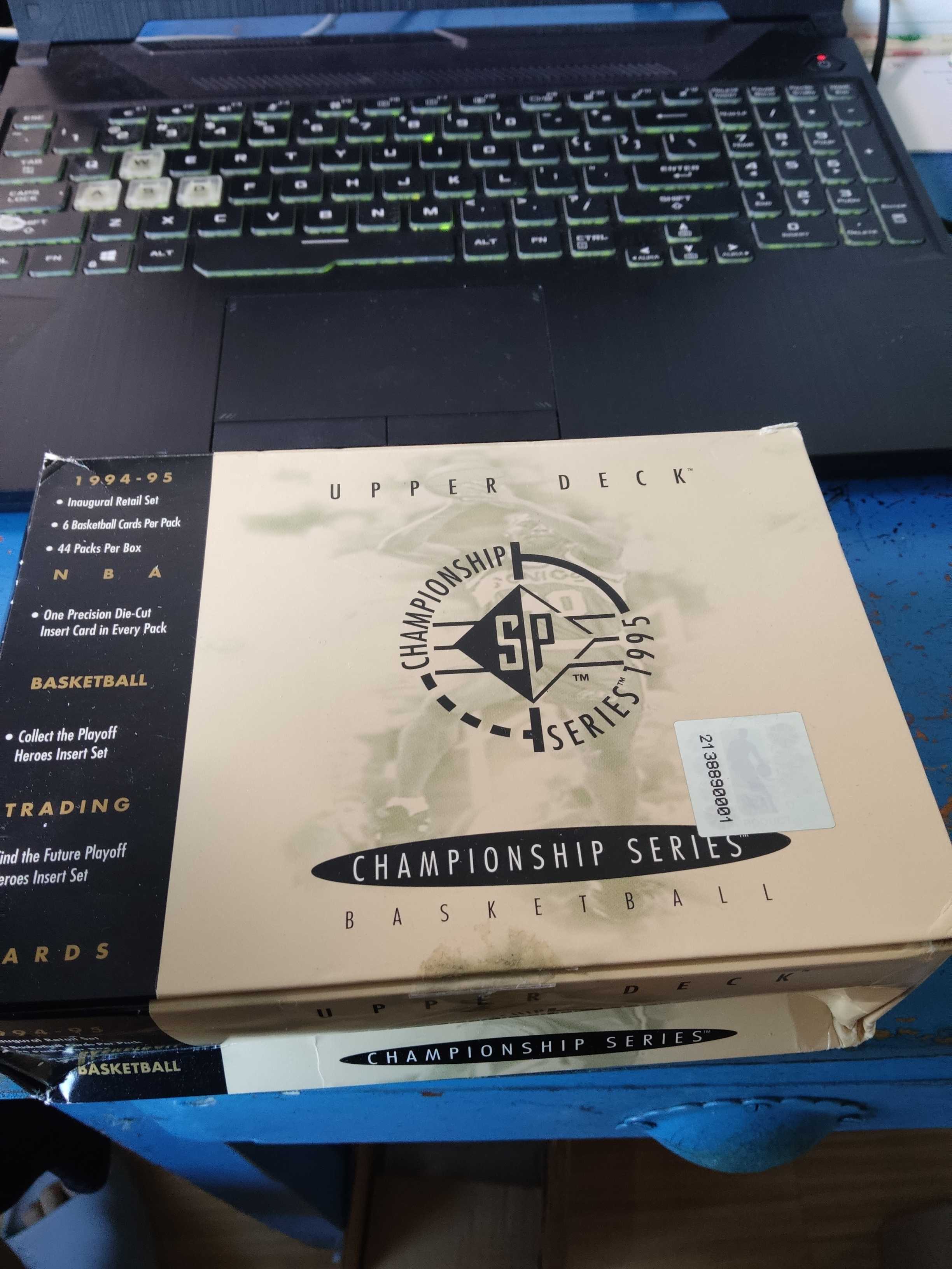 94-95UD篮球冠军系列 单包45号乔丹，切割特卡，基德，希尔新秀等