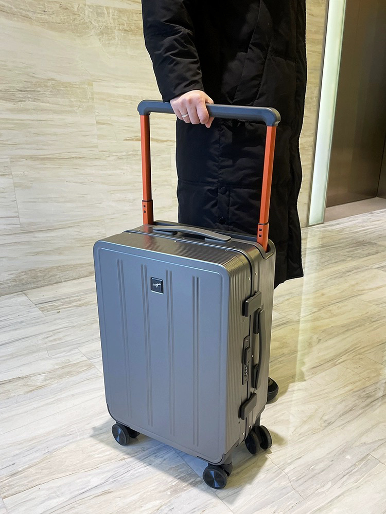 新款铝框宽拉杆20寸登机箱密码箱女行李箱男24寸托运箱