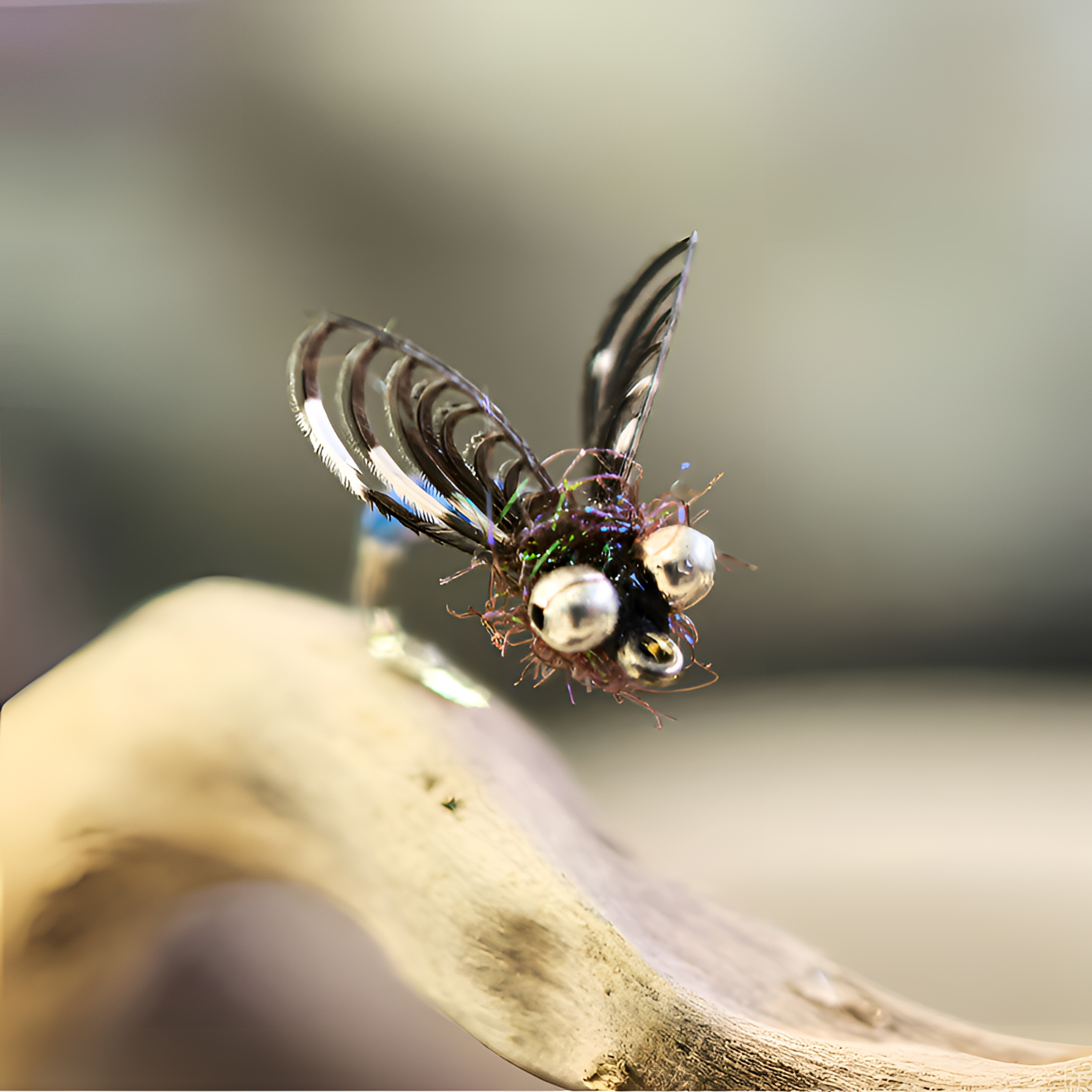 大耳蚊-飞蝇钩 微物路亚 马口、白条、桃花、柳根、青稍 大眼鳊