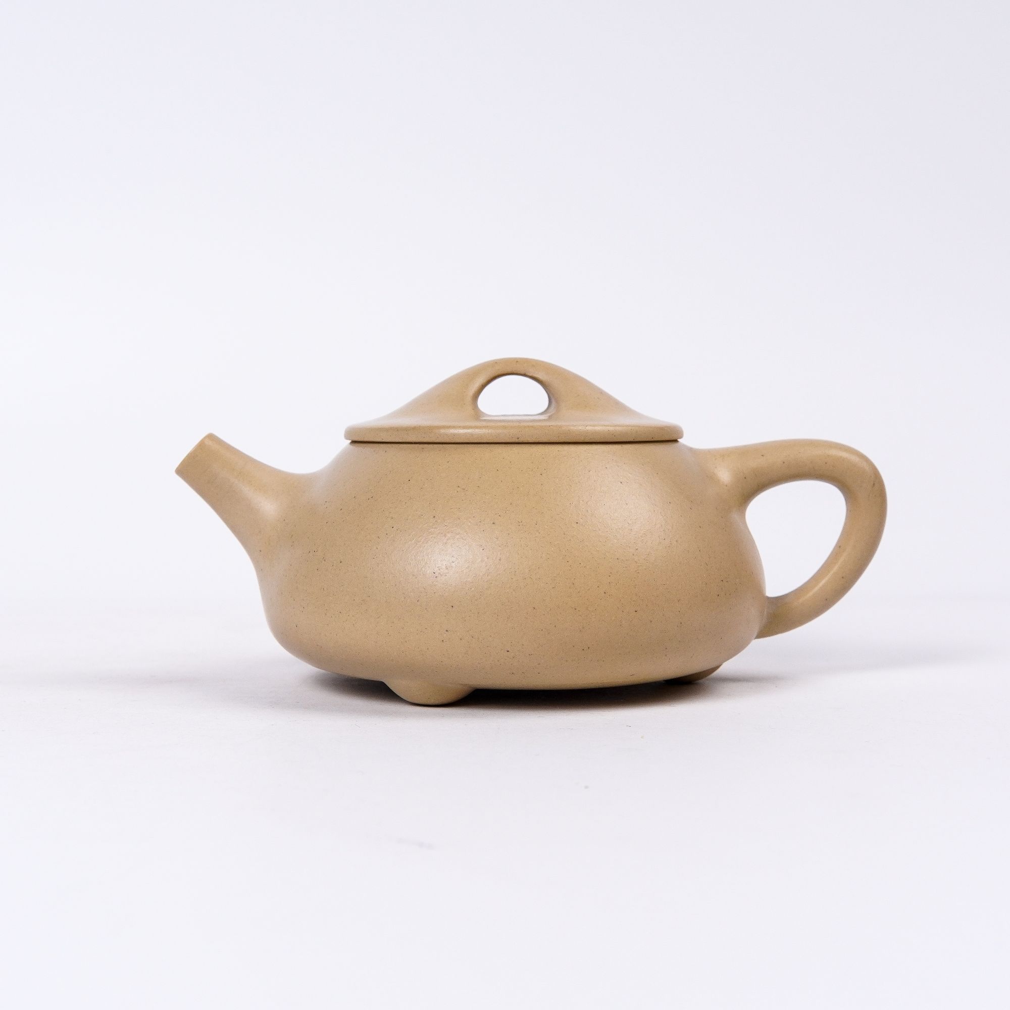 陶公粟原矿本山绿《景舟石瓢》220CC 手工高端紫砂壶家用茶壶