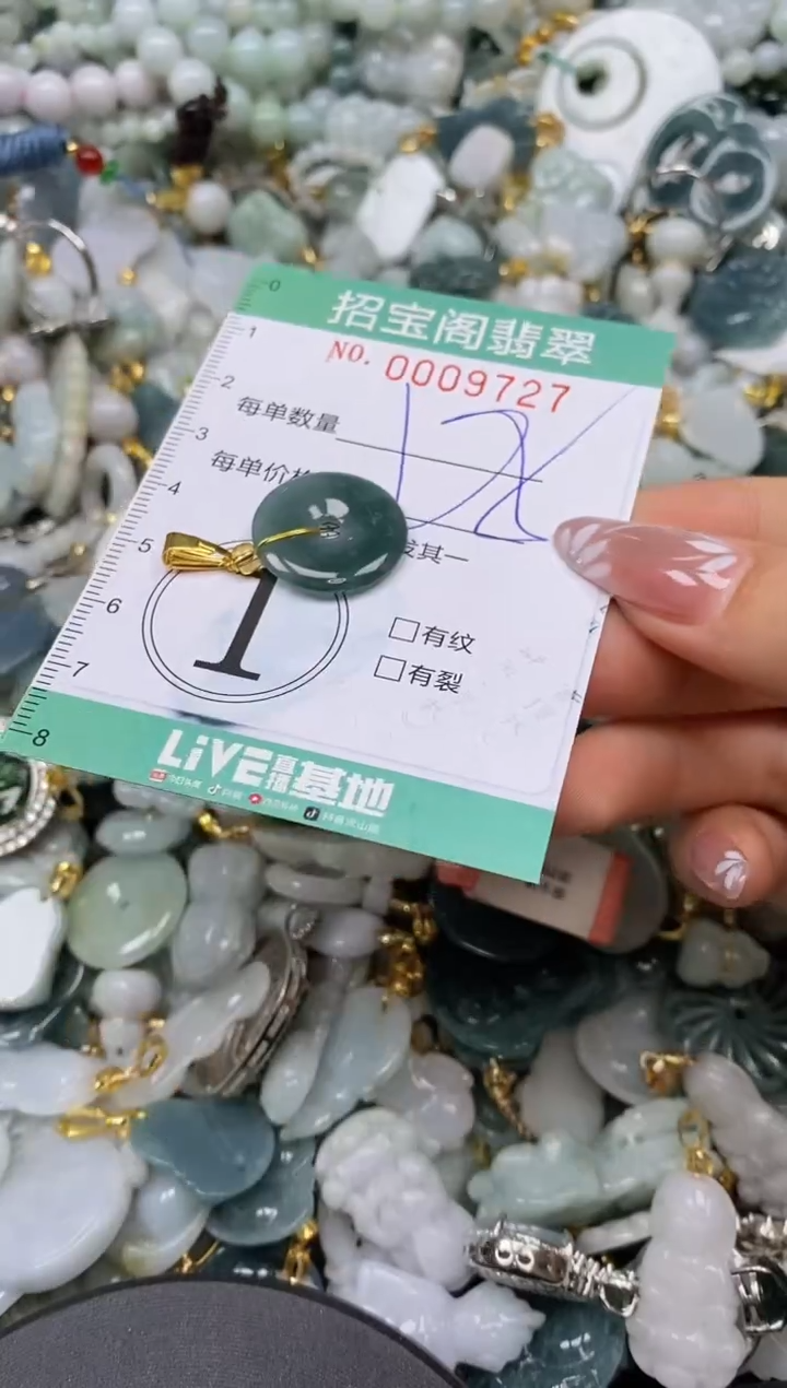 【闪购商品】翡翠颈饰未镶嵌闪购0009727