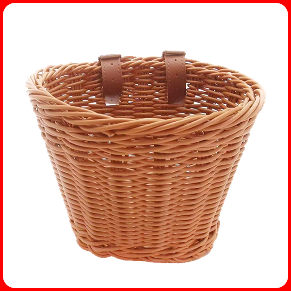 【主播宠粉】竹编车篮全滑板车自行车通用置物篮