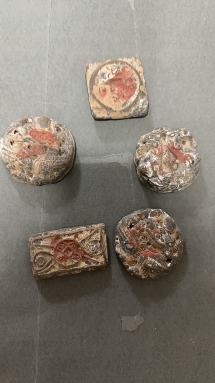 印章精美瓷器图案