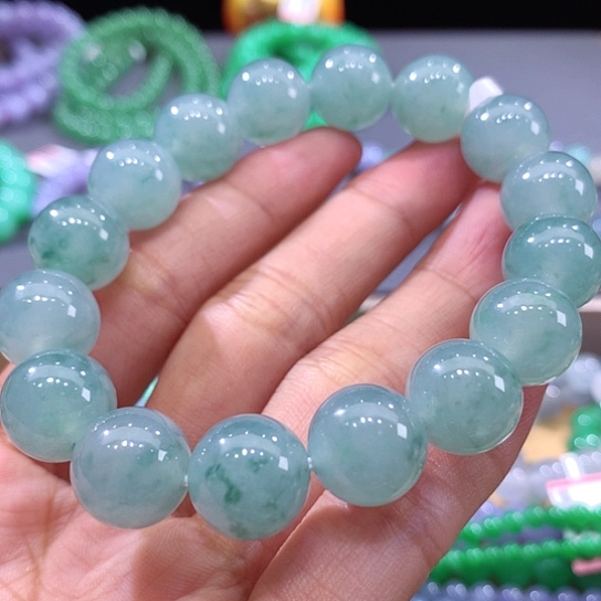 【闪购商品】翡翠手链未镶嵌卡13
