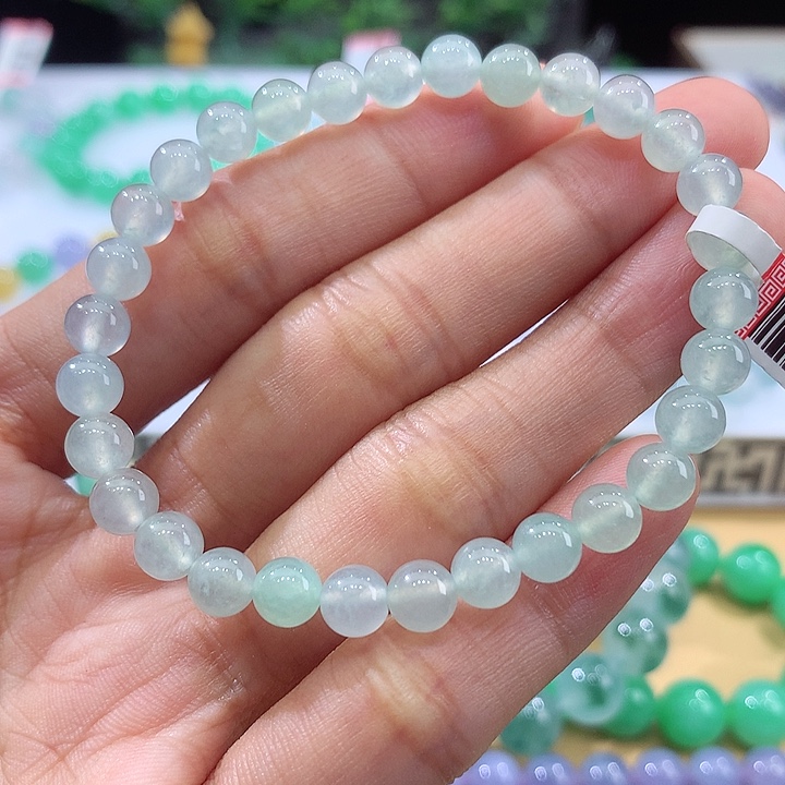 【闪购商品】翡翠手链未镶嵌卡6.2