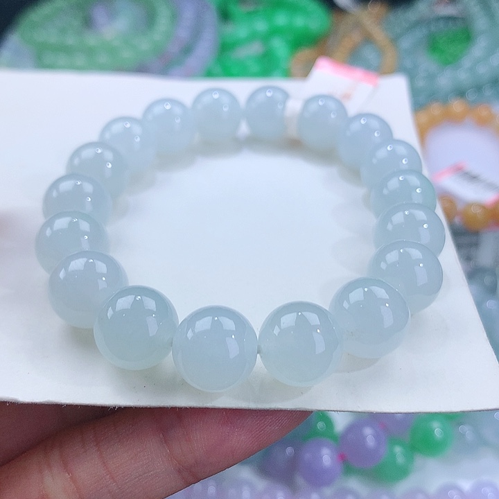 【闪购商品】翡翠手链未镶嵌木****)卡11mm
