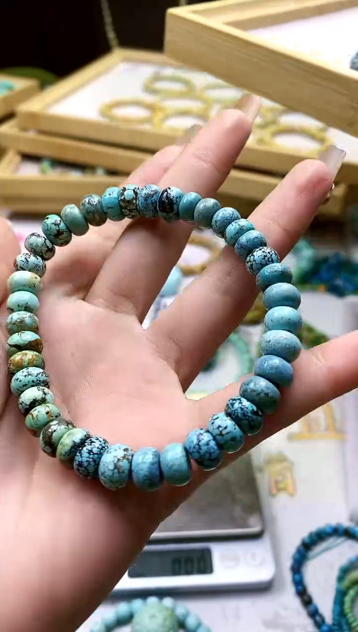 【闪购商品】绿松石手串未镶嵌552