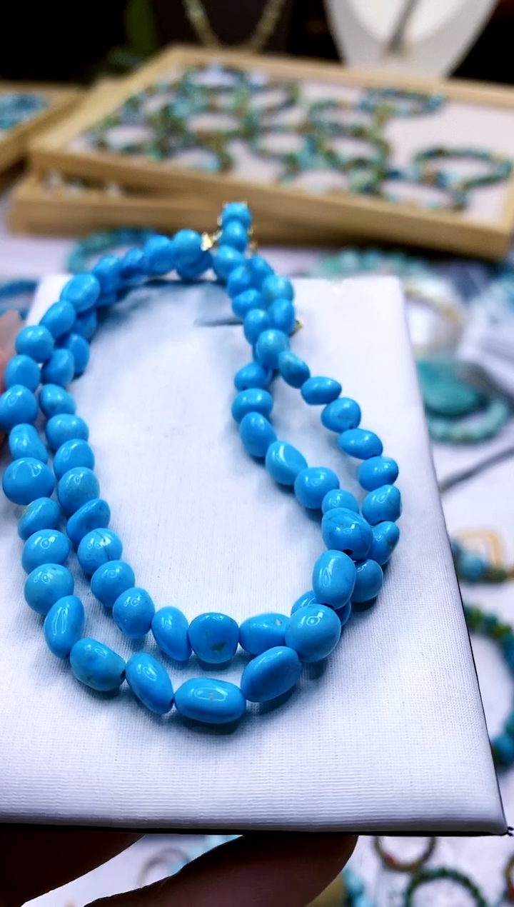 【闪购商品】绿松石项链未镶嵌957