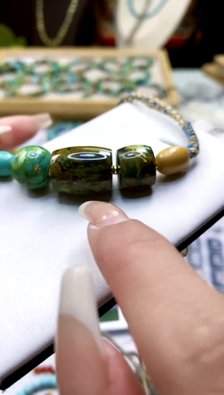 【闪购商品】绿松石项链未镶嵌862