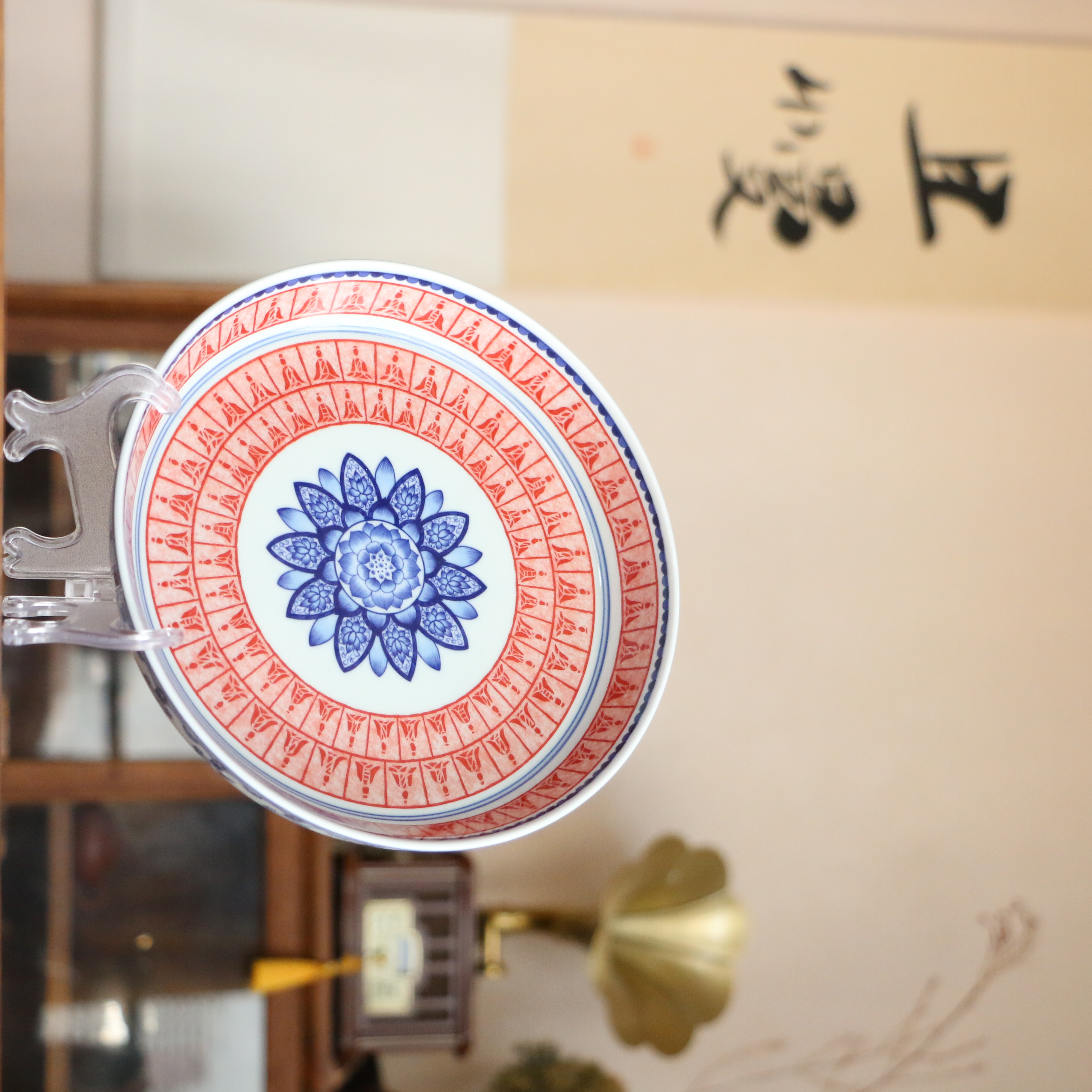 千佛并蒂莲-大壶承18cm