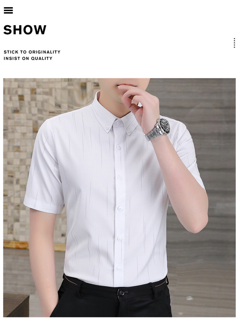 男士休闲时尚短衬（49