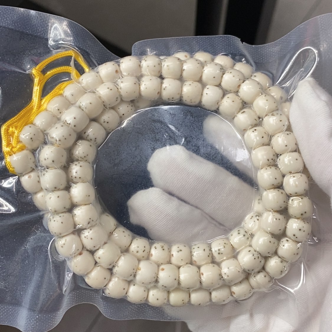 【闪购商品】星月菩提吊坠白**?7/8骨瓷白
