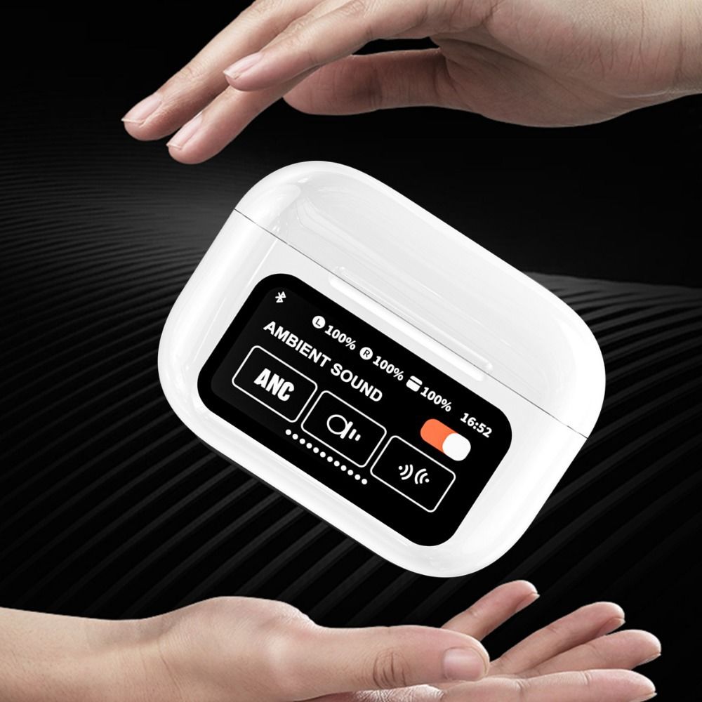 2024新款A9pro屏显触摸多功能耳塞式无线蓝牙耳机降噪超长续航