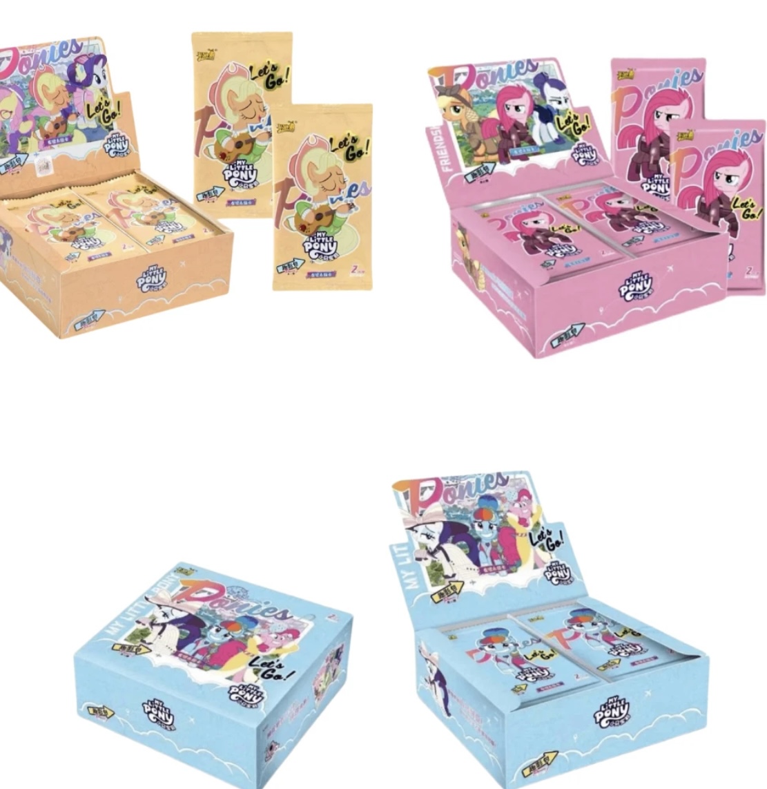 小林拆卡【大胃王SSR紫贝+3】小马宝莉趣影包第3弹卡片盲盒代拆