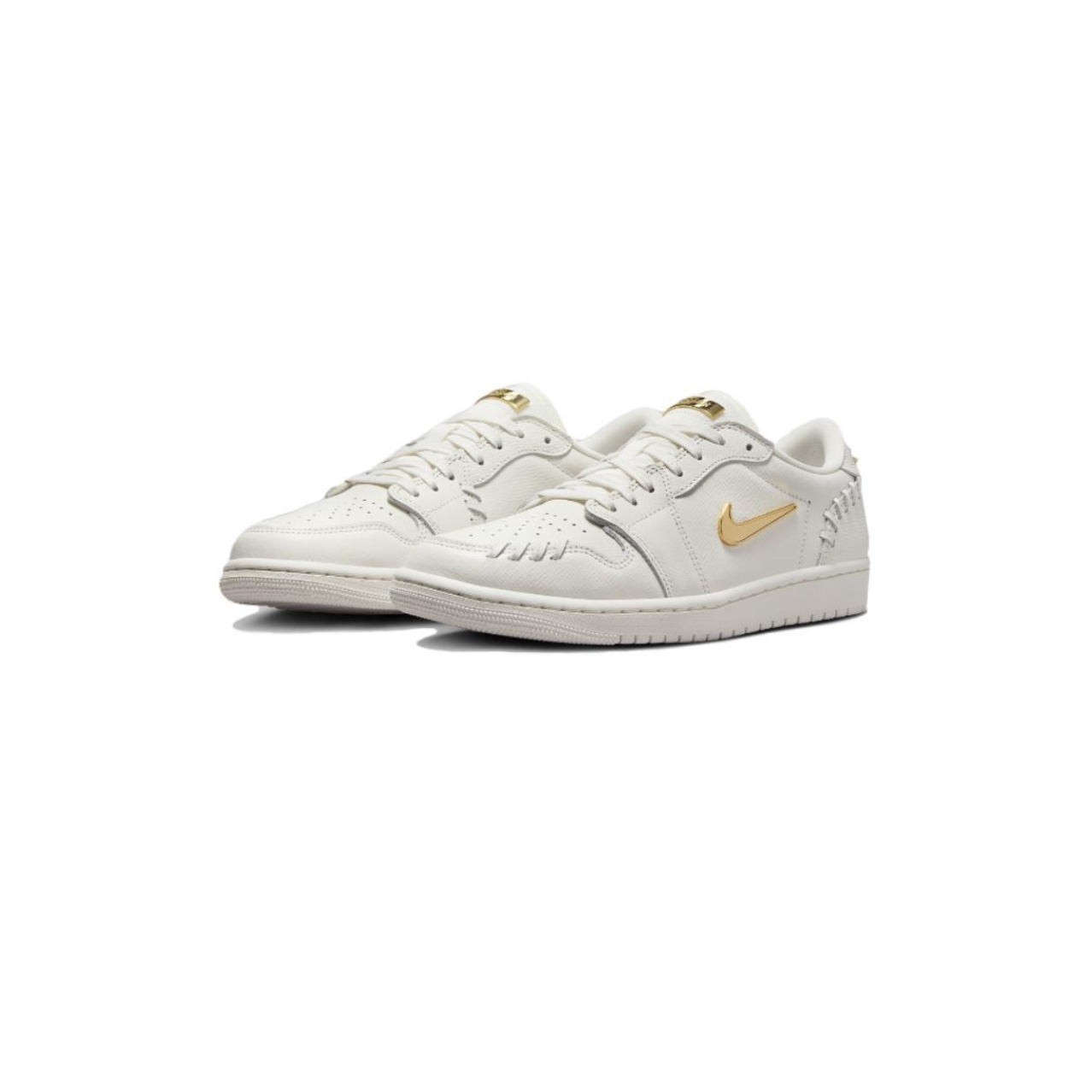 NIKE/耐克【滔搏联动】女子白金 AJ 1 LOW经典运动板鞋 FN5032-100