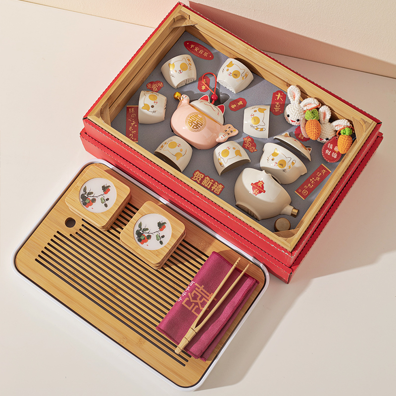 新婚礼物送新人结婚茶具订婚礼品送新娘乔迁礼物送闺蜜姐妹伴手礼