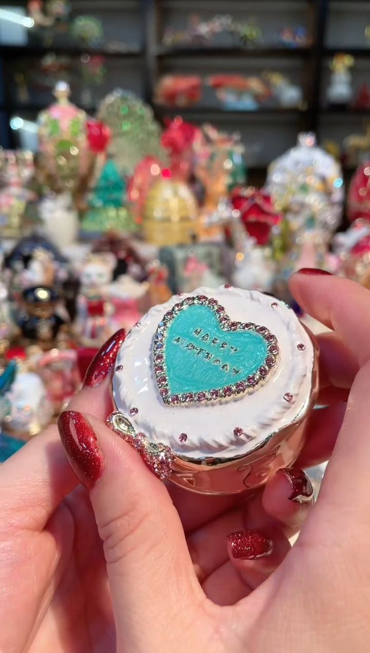 【闪购商品】 珐琅彩精致首饰盒