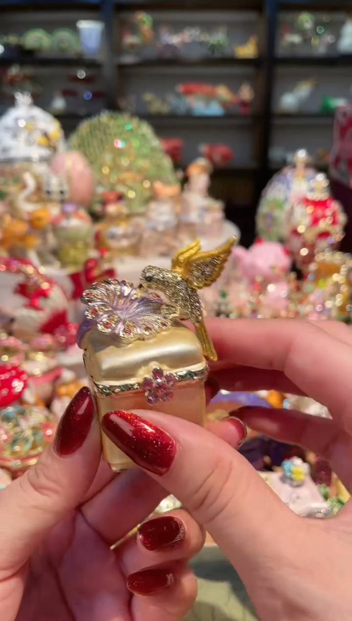 【闪购商品】珐琅彩首饰收纳盒