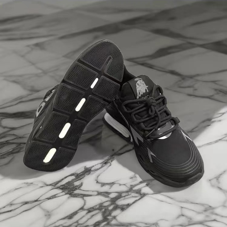 2024秋季新款户外时尚运动男鞋透气休闲潮流厚底潮鞋