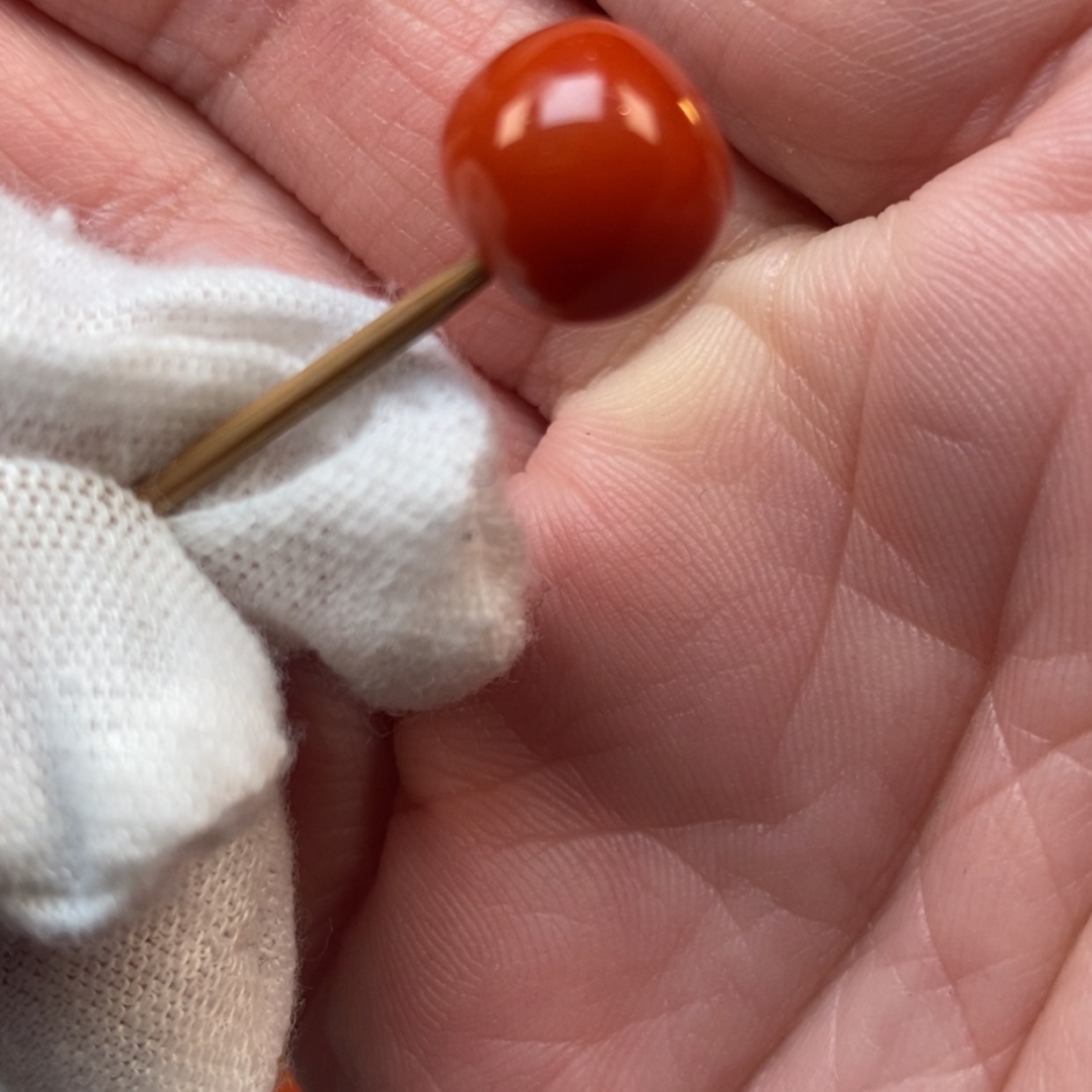 【闪购商品】南红玛瑙南红老型珠1颗未镶嵌^*è