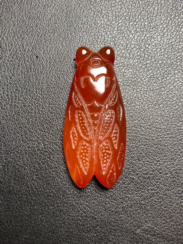 清仓老玛瑙一鸣惊人挂件战汉珠宝手工雕刻时尚复古男女款吊坠颈饰