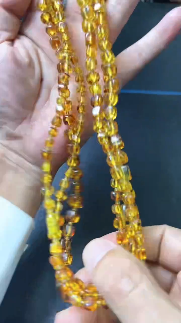 【闪购商品】琥珀项链未镶嵌琥珀