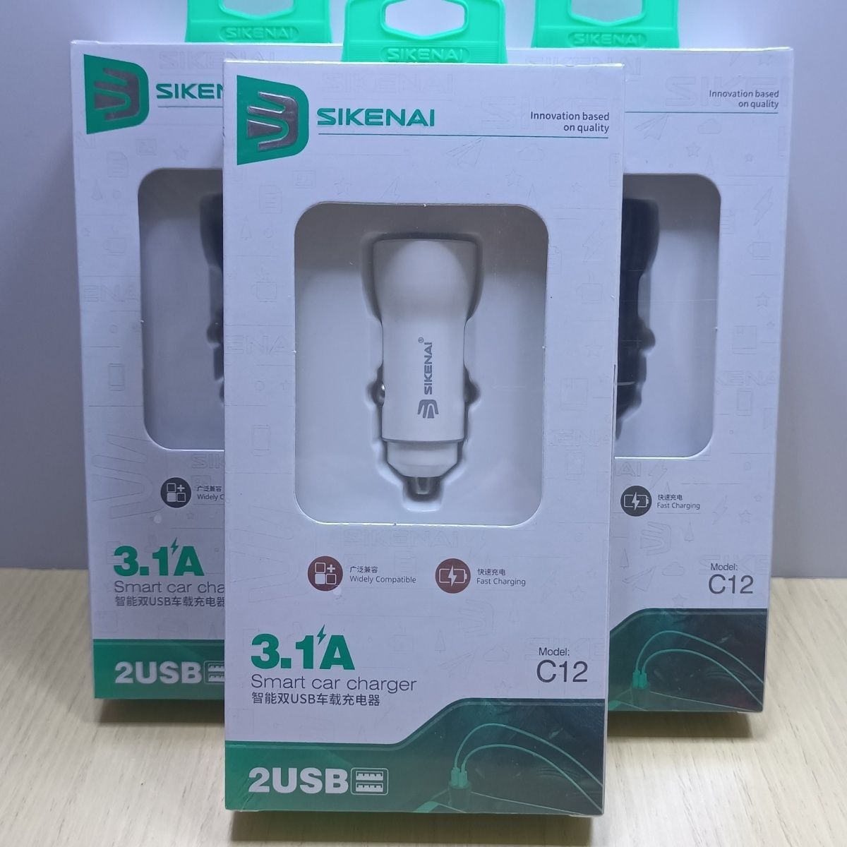 思科耐全兼容车载充电器3.1A/5V/4A/100W/PD