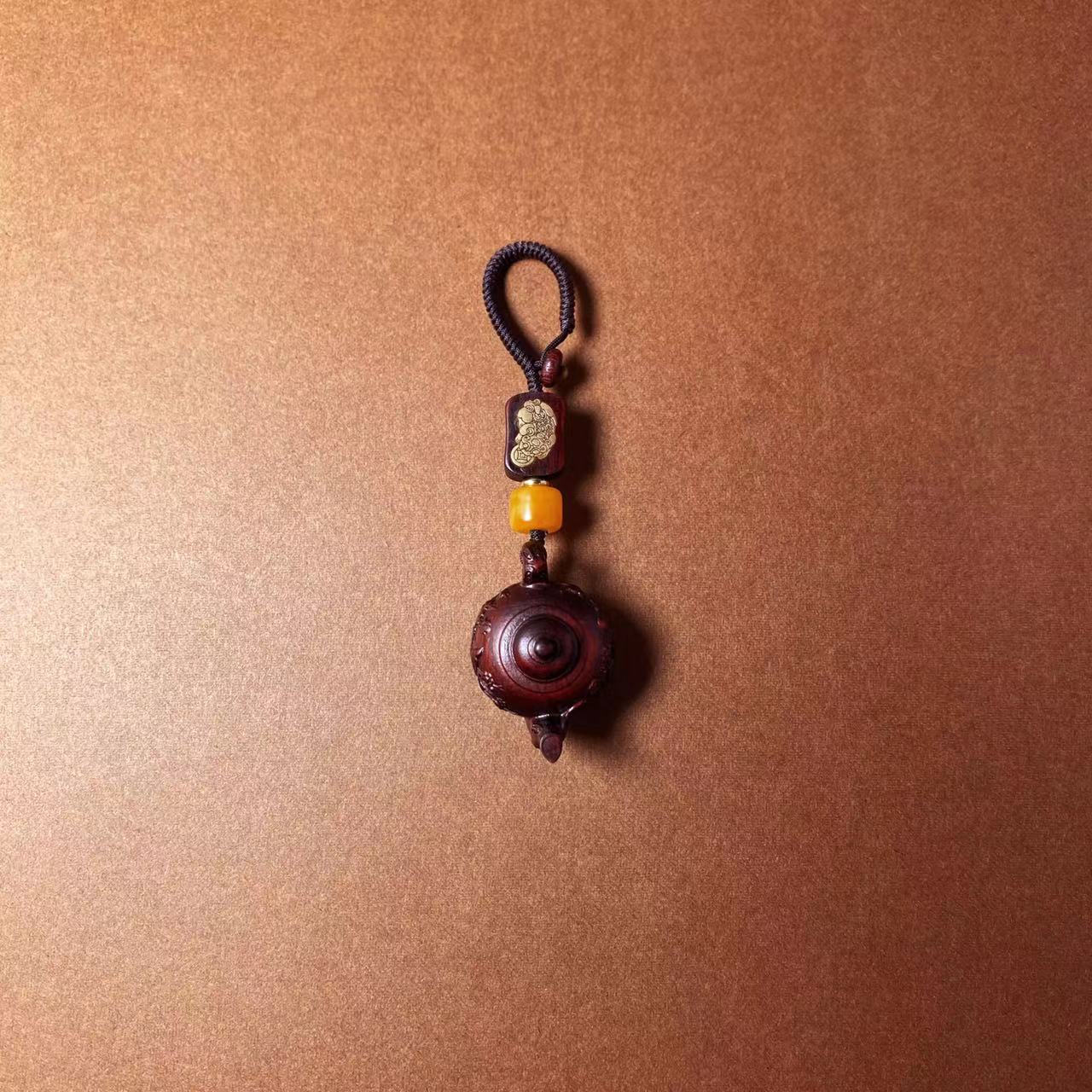 上新{不撞款高档车钥匙挂件把把胡手工大气精致}滚宝运饰