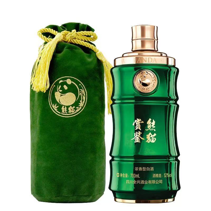 全兴熊猫鉴赏 浓香型白酒52度700ml