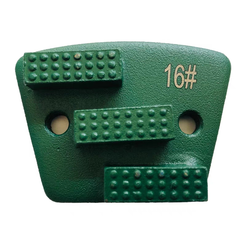 梯形金刚石磨块刀头地面环氧地坪找平研磨无尘打磨机扇形金刚磨块