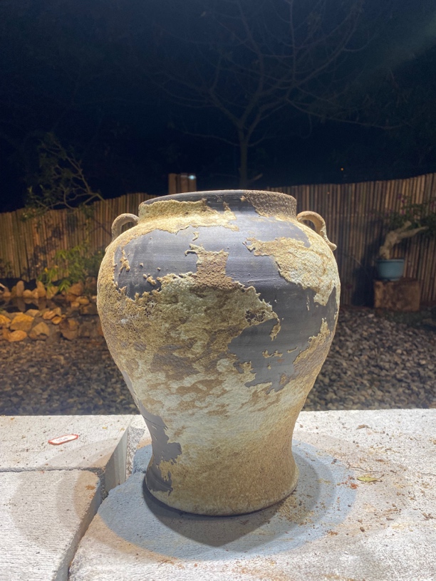 复古海岛酒缸花盆
