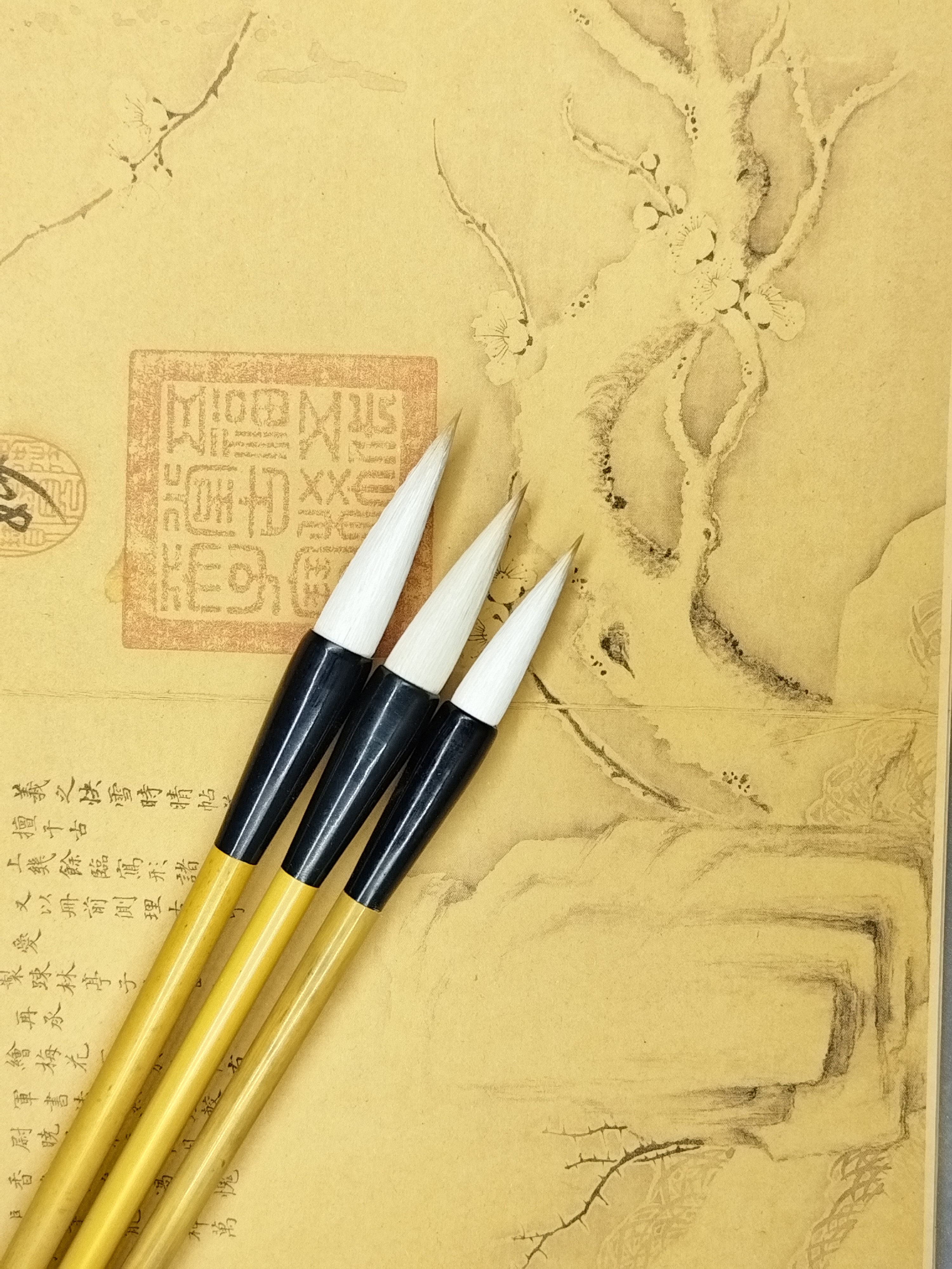 狼羊兼毫，适合欧楷田凯隶书