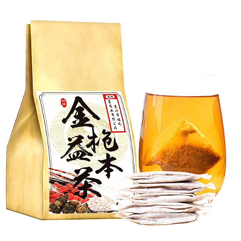 婉明金枪益本茶男性桑葚红枣枸杞袋泡茶养生百合花茶120克30小袋