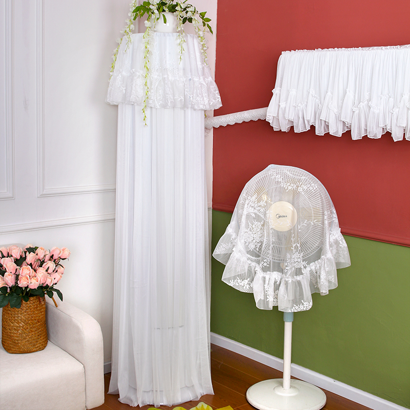 空调罩客厅圆柱形柜机防尘罩立式空调套罩格力美的空调套开机不取