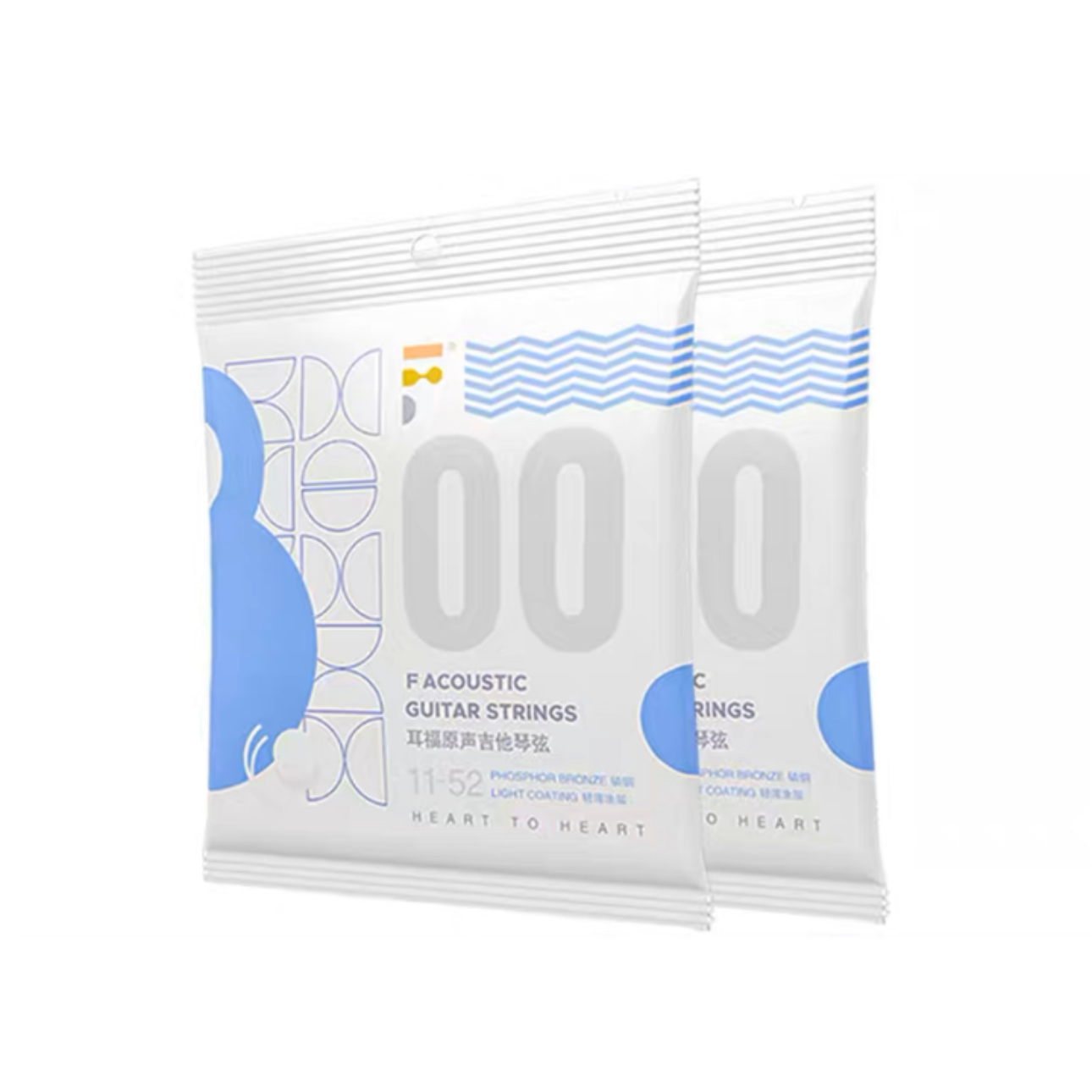 Fstrings/耳福琴弦耳福优质吉他琴弦/防锈镀膜工艺/提升音色设计、