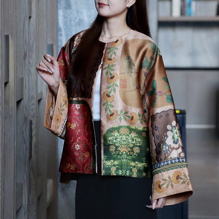 YongLeap柜品高货早春新品新中式复古圆领汉服人有自己的圣诞穿搭