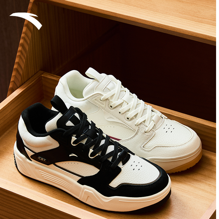 【安踏C37板鞋】新款休闲鞋舒适防滑鞋912448081