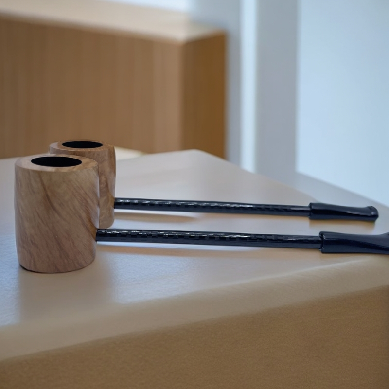 石楠木大力水手原木色碳纤维烟斗