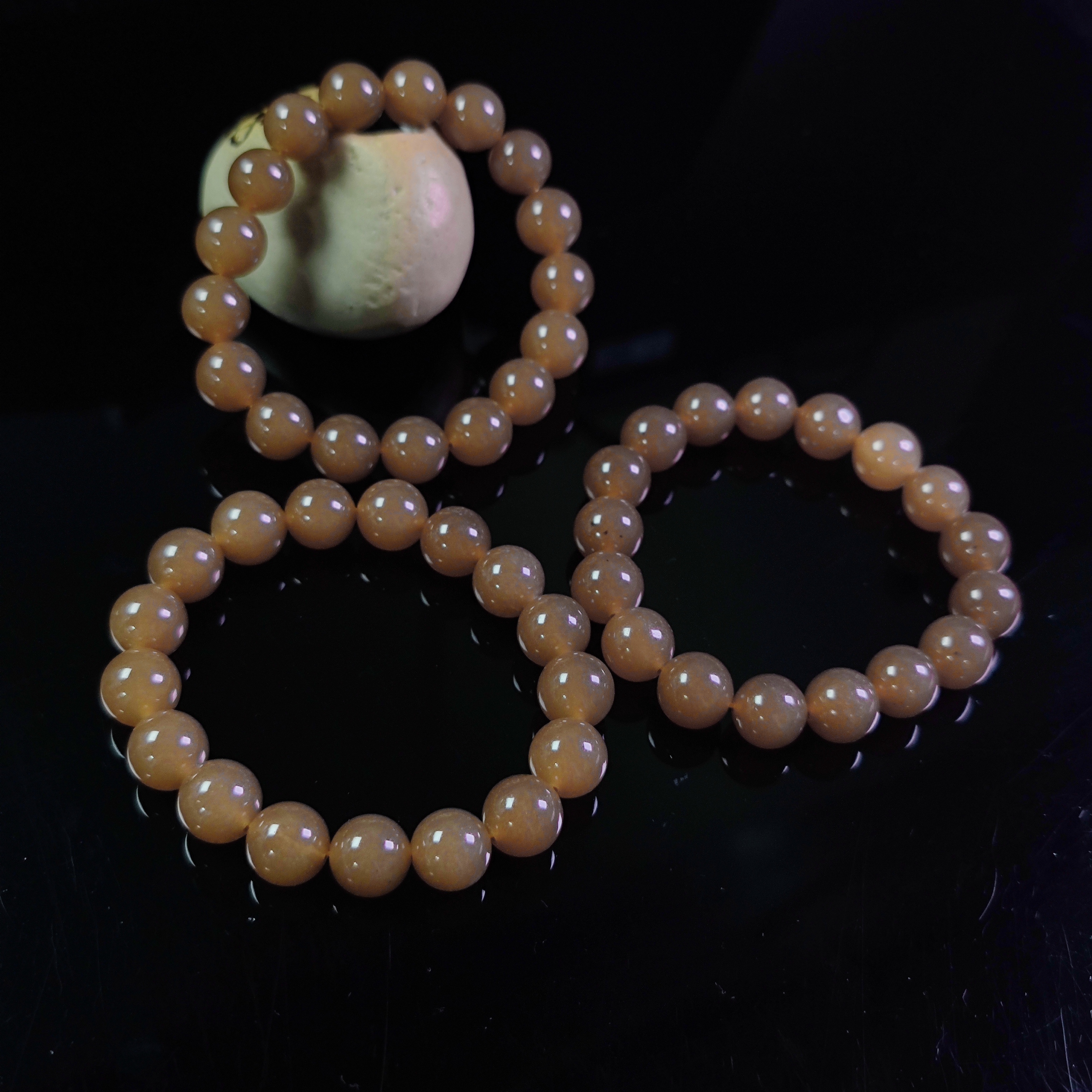 【金凤祥珠宝】MS2431-卡12左右精美石英岩玉手串-多样性只发一件