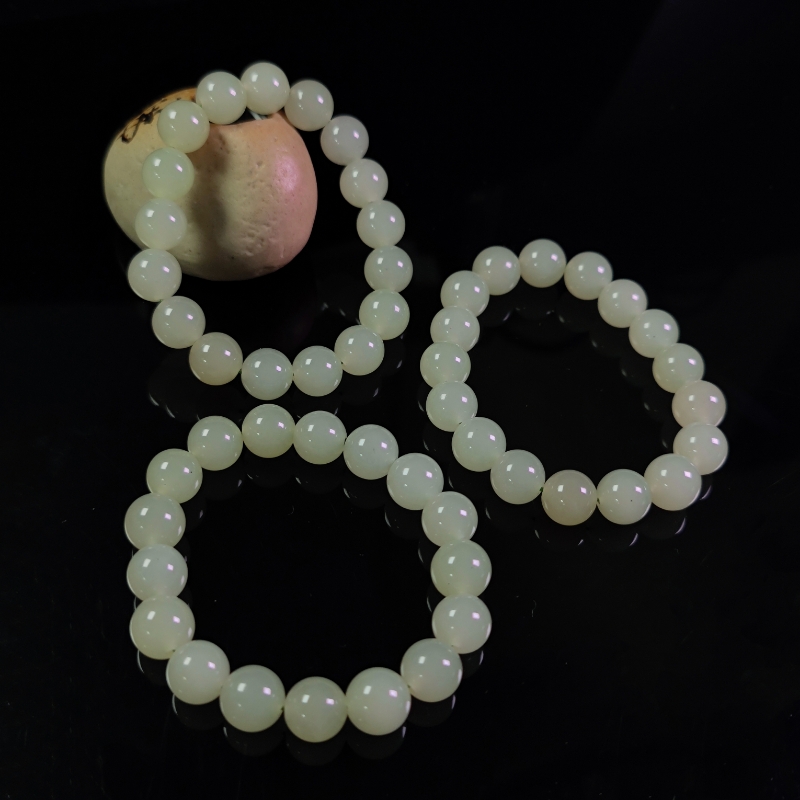 【金凤祥珠宝】MS2433-卡12左右精美石英岩玉手串-多样性只发一件