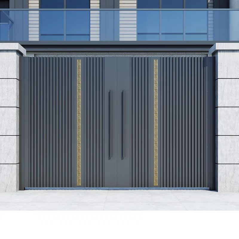 新中式铝艺护栏别墅庭院围栏农村家用院墙栅栏铝合金阳台防护栏杆