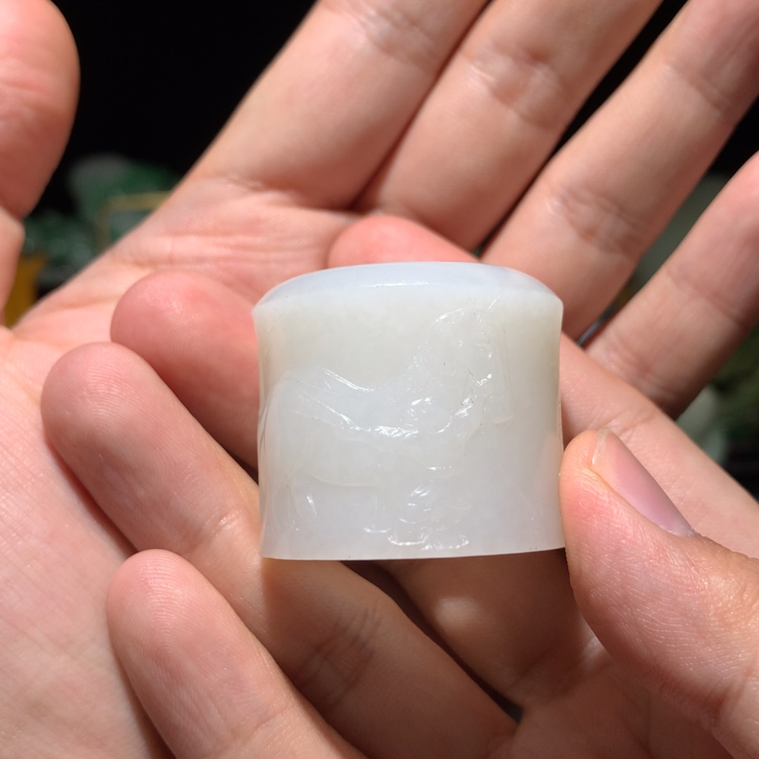 和田玉（糖玉）挂件未镶嵌坤*