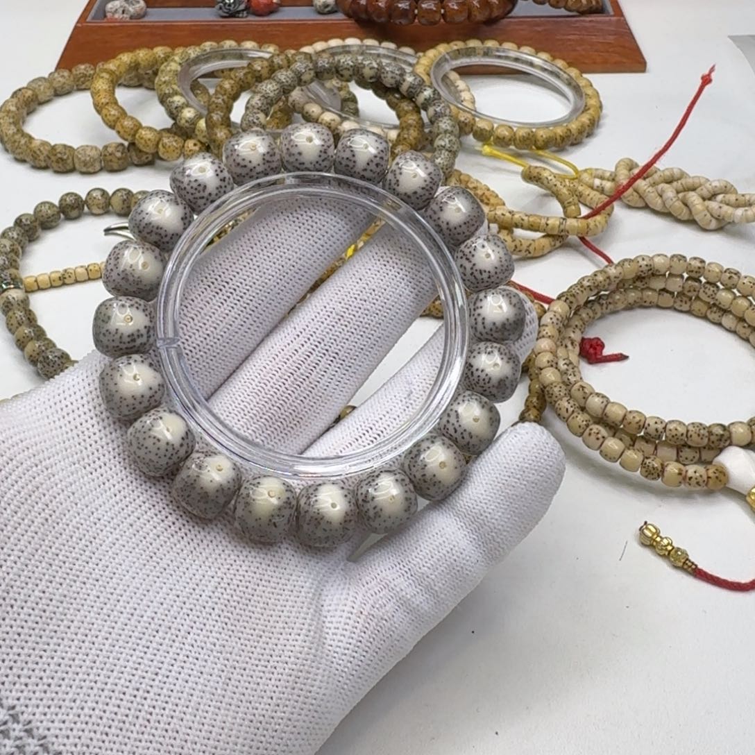 星月菩提手串大***恼20梵天糯冰卡姿兰大眼睛12单圈