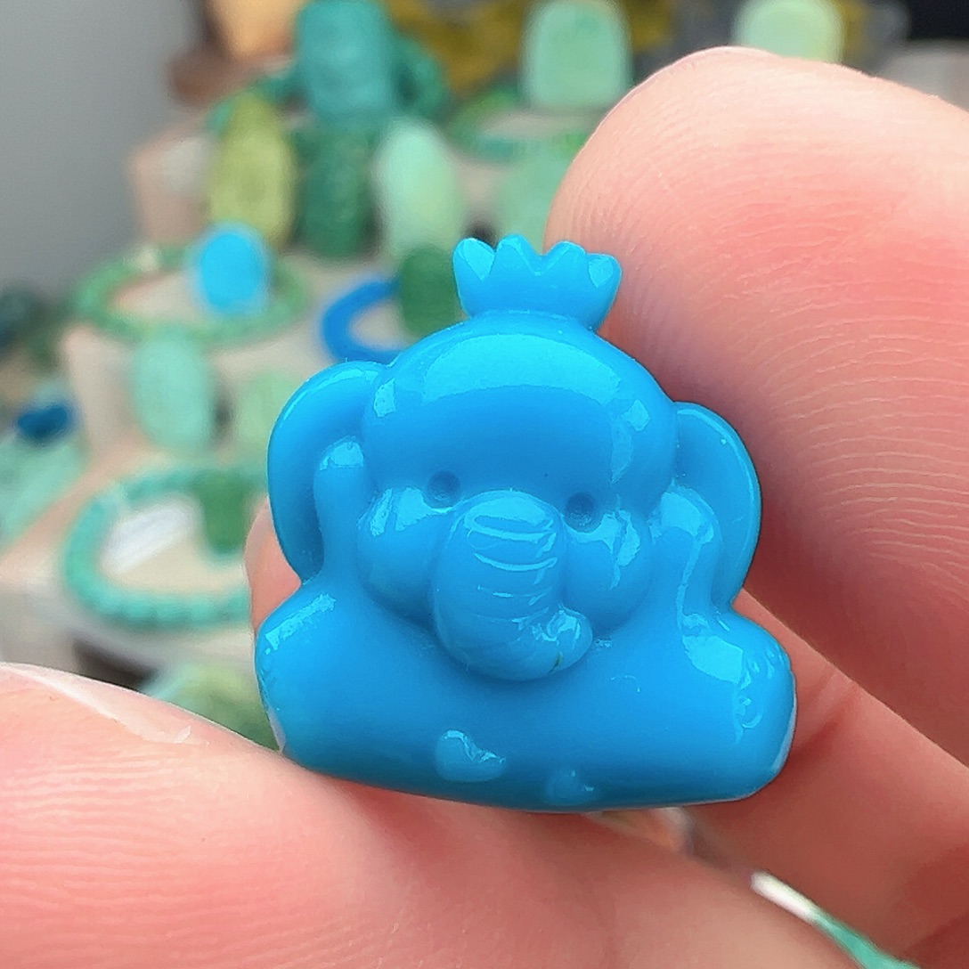 绿松石未镶嵌主播万珍